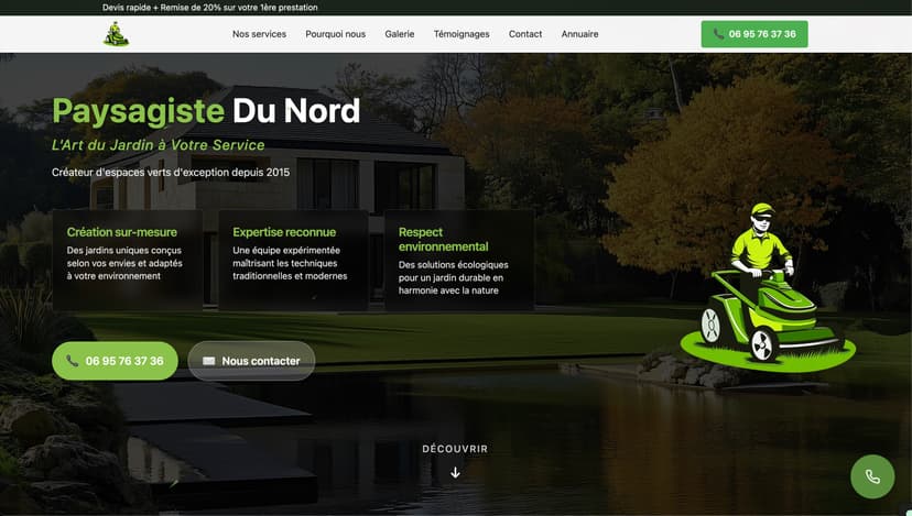 Paysagiste du Nord